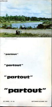 """Partout"" ""partout"" ""partout"" ""partout"" N° 244 Septembre-Octobre 1973 Livret de ventes immobilières à Rodez Sommaire: immeubles et ...