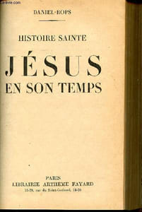 Jésus en son temps Histoire sainte