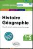 Histoire géographie 1re S Sommaire: Histoire: la croissance économique depuis 1850, la guerre froide, conflit idéologique, conflit de puissance ...