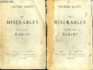 Les misérables Troisième partie Marius Tomes 1 et 2. Hugo Victor