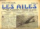 Les Ailes Journal hebdomadaire de la locomotion aérienne N° 1012 du 9 juin 1945 Sommaire: Les avions secrets de Luftwaffe, La France va nationaliser ...