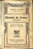 Histoire de France Cours Moyen. Lavisse Ernest
