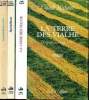 Lot de 3 volumes : Rocheflame, La terre des Vialhe Tome 4 Des grives aux loups et La grande muraille. Michelet Claude