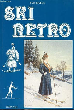 Ski rétro. Ballu Yves