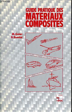 Guide pratique des matériaux composites 2è édition. Geier M. et Duedal D.
