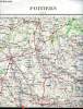 Carte géographique de Poitiers. Collectif