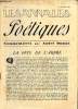 Les annales poétiques N°10 15 juillet 1929 La fête de l'arbre. Collectif