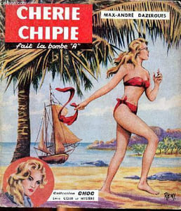 "Chérie chipie fait la bombe ""A"" Collection Choc Série Coeur et mystère N°2"