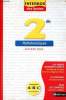 Interros des lycées 2de mathématiques Edition 2003 Sommaire: Nombres; Ordre; Fonctions; Equations et inéquations; Géométrie dans l'espace; Géométrie ...