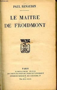 Le maitre de Froidmont