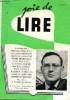 Joie de lire N&deg;2 Sommaire: Fran&ccedil;ois Mauriac; Maurice Genevoix; Henri Perruchot; Paul Reboux; Robert Sabatier .... Collectif