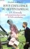 Sous l'influence du destin familial J.F Kennedy et les programmations secrètes de l'arbre généalogique. Horowitz Elisabeth