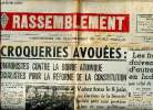 Le Rassemblement N° 163 du samedi 3 juin 1950 2 escroqueries avouées. Collectif