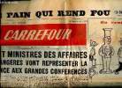Carrefour N° 363 du mercredi 29 août 1951 Sept ministres des affaires étrangères vont représenter la France aux grandes conférences Sommaire: ...