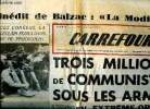"Carrefour N°304 Mardi 11 juillet 1950 Un inédit de Balzac: ""La Modiste""". Collectif