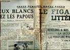 Le Figaro littéraire N°320 samedi 7 juin 1952 Deux blancs chez les Papous. Collectif