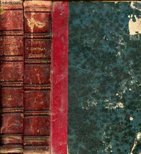 Oeuvre des deux Corneille (Pierre et Thomas) Edition variorum, précédées de la vie de Pierre Corneille avec les variantes et les corrections de Pierre Corneille, ses dédicaces, ses avertissements, ses examens ses trois discours sur la tragédie Tomes 1 & 2