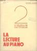 La lecture au piano 2è livre. Thiberge Raymond