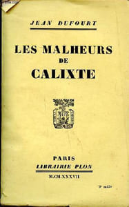 Les malheurs de Calixte