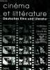 Cin&eacute;ma et litt&eacute;rature mat&eacute;riaux pour l'&eacute;tude de la langue et de la civilisation allemandes. Moellmann Franz