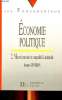 Economie polirique Collection les fondamentaux 2. Macroéconomie et comptabilité nationale. Généreux Jacques