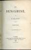 La benjamine 3&egrave; &eacute;dition. Blandy S.