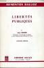 Libertés publiques 2è édition mémentos Dalloz. Roche Jean