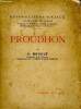 Proudhon Réformateurs sociaux Collection de textes. Bouglé C.