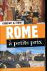 Cheap & Chic Rome à petits prix 400 bons plans pour un week end. Rodriguez Christina et Greggi Candice