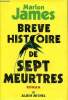 Brève histoire de sept meurtres. James Marlon