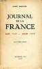 Journal de la France Mars 1939 - Juillet 1940 40&egrave; &eacute;dition. Fabre-Luce Alfred