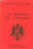 La réponse de l'Espagne. Primo de Rivera José Antonio