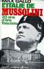 L'Italie de Mussolini 20 ans d'ère fasciste. Gallo Max