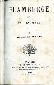 Flamberge Tome 1 haines de famille