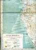 Carte g&eacute;ographique de l'Afrique m&eacute;ridionale en 1888. Collectif