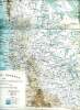 Carte g&eacute;ographique de l'Am&eacute;rique bor&eacute;ale en 1890. Collectif