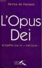 "L'Opus Dei enquête sur le ""monstre""". De Plunkett Patrice