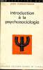 Introduction a la psychologie. Maisonneuve Jean