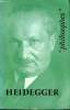 Heidegger sa vie, son oeuvre avec un exposé de sa philosophie. Trotignon Pierre