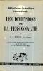 Les dimensions de la personnalité Collection Bibliothèque internationale. Eysenck H.J.