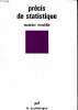 Précis de statistique Collection Le psychologue. Reuchlin Maurice