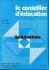 Le conseiller d'&eacute;ducation N&deg;84 Mars 1986 Sommaire: Assister, aider, &eacute;duquer; L'&eacute;conomie sociale; Le budget du foyer; Les jeunes au Nicaragua .... ...