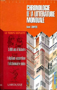 Chronologie de la littérature mondiale