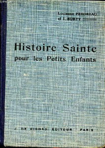 Histoire sainte pour les petits enfants