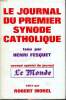 Le journal du premier synode catholique. Fesquet Henri