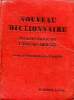 A new dictionnary english french / french english with figured pronunciation. Collectif