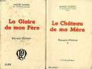 Souvenirs d'enfance en 2 tomes Tome 1: La gloire de mon père, Tome 2: Le château de ma mère. Pagnol Marcel