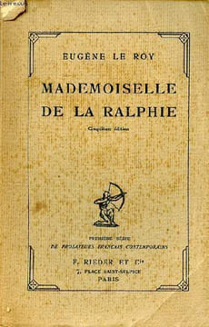 Mademoiselle de la Ralphie 5è édition. Le Roy Eugène