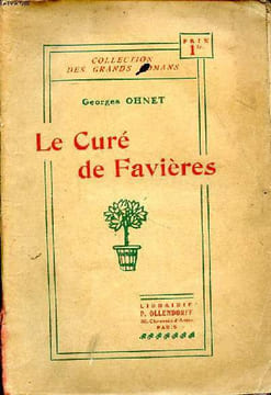 Le curé de Favières Collection des grands romans. Ohnet Georges
