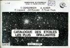 Catalogue des étoiles les plus brillantes Observatoire de Strasbourg. Ochsenbein F. and Acker A. etc ...